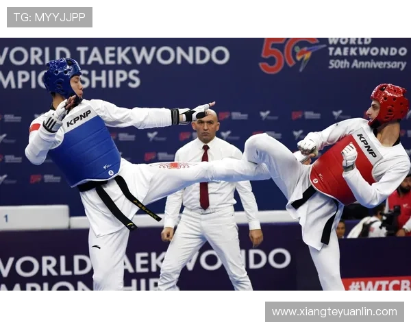 跆拳道世锦赛男子74公斤级半决赛乌兹别克斯坦对阵中立运动员精彩对决